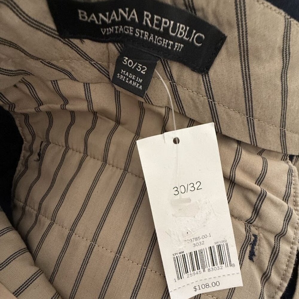 Vintage Banana Republic Men's Straight Wool Pants - Picture 13 of 16